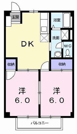 アビタシオンソネの物件間取画像